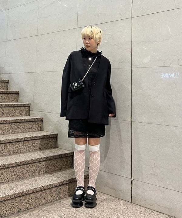 あさひさんの「BEAMS WOMEN｜スター スネークチェーン ネックレス」を使ったコーディネート