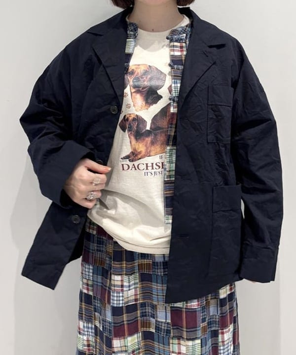 クロサワさんの「BEAMS WOMEN｜リンクル ジャケット」を使ったコーディネート