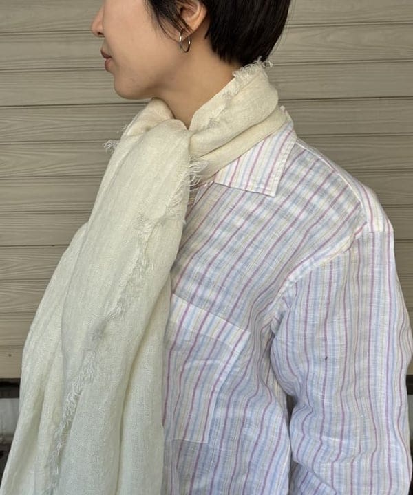 森川 夏衣さんの「BEAMS WOMEN｜BEAMS BOY / 25mm WASH ベルト」を使ったコーディネート