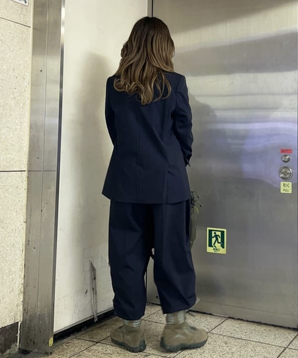 ナツハさんの「BEAMS WOMEN｜maturely / ティー ダブ ダブル ブレステッド ジャケット」を使ったコーディネート