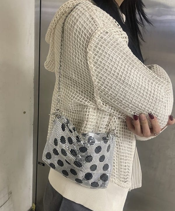 rinnaさんの「BEAMS WOMEN｜ビッグ メッシュ フーディー」を使ったコーディネート