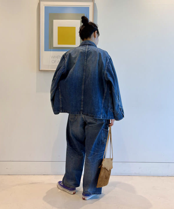 おのすさんの「BEAMS WOMEN｜【別注】HEAR MY NAME &times; maturely / プレイヤーズ プリント ショートスリーブ」を使ったコーディネート