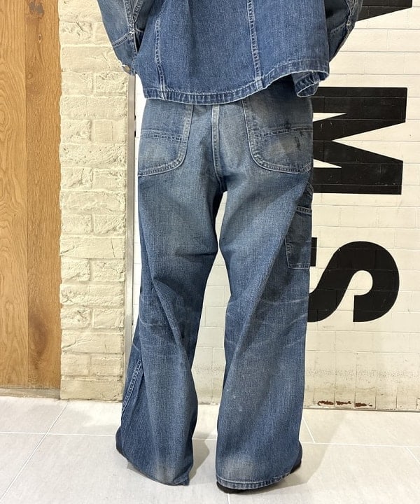 津藤 理佐子さんの「BEAMS WOMEN｜【別注】Lee &times; maturely / ヴィンテージ ペインター パンツ」を使ったコーディネート