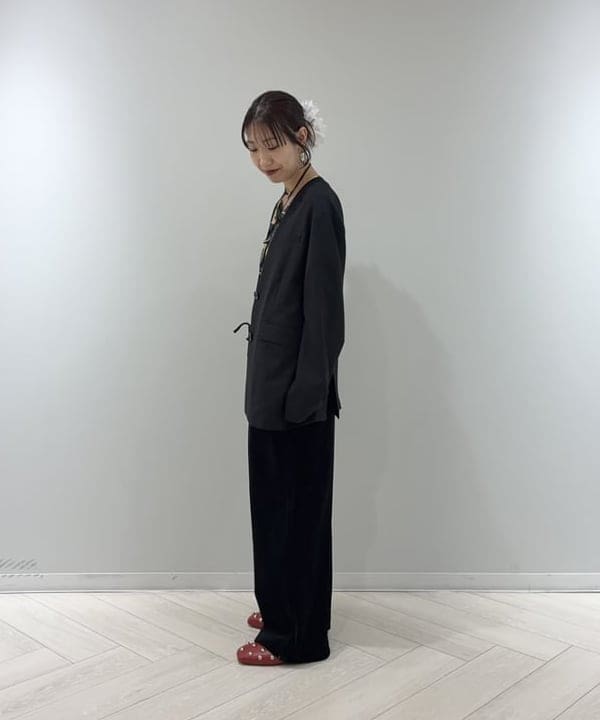 SAEさんの「BEAMS WOMEN｜シアー フラワープリント カーディガン」を使ったコーディネート