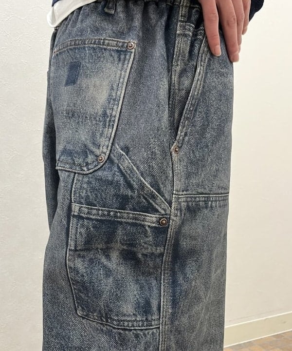 菊田 悠さんの「BEAMS WOMEN｜12ゲージ ジャカード マルチボーダーニット【ワイドフィット】」を使ったコーディネート