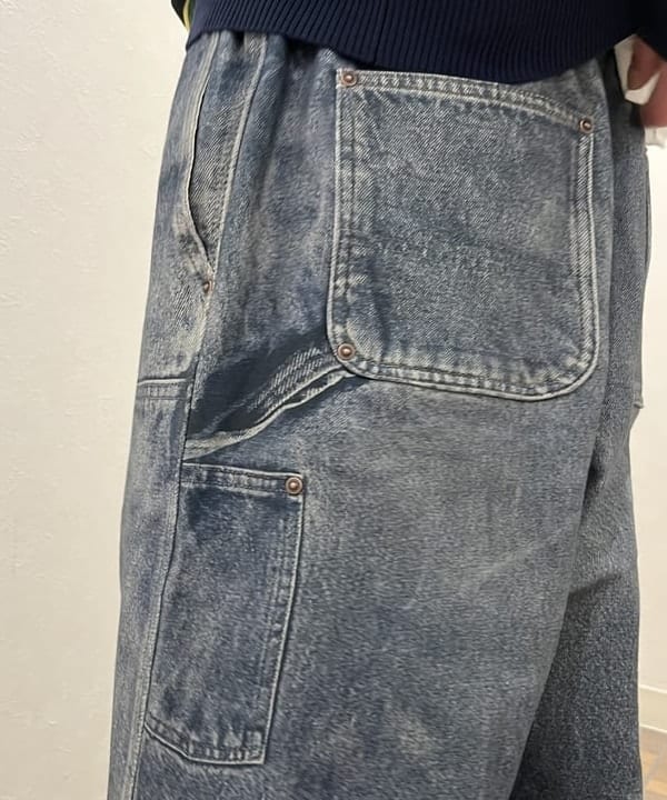 菊田 悠さんの「BEAMS WOMEN｜12ゲージ ジャカード マルチボーダーニット【ワイドフィット】」を使ったコーディネート