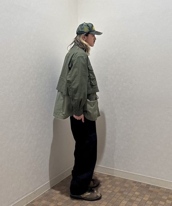 Ryohei Takataさんの「BEAMS WOMEN｜M65 レイヤード ジャケット【ワイドフィット】」を使ったコーディネート