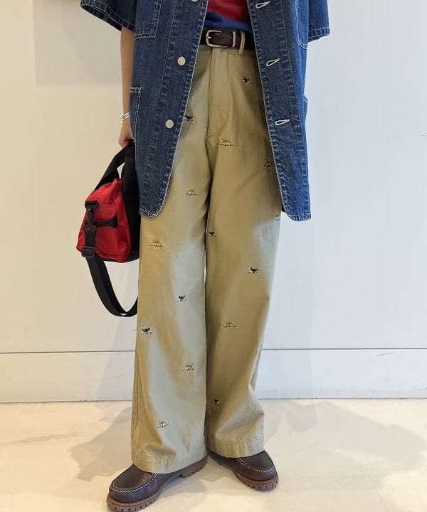 ミナミマリコさんの「BEAMS WOMEN｜デニム カバーオール ショートスリーブ」を使ったコーディネート