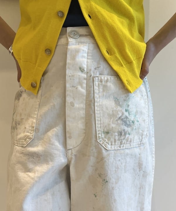 ミナミマリコさんの「BEAMS WOMEN｜リブ クルー 3/4」を使ったコーディネート