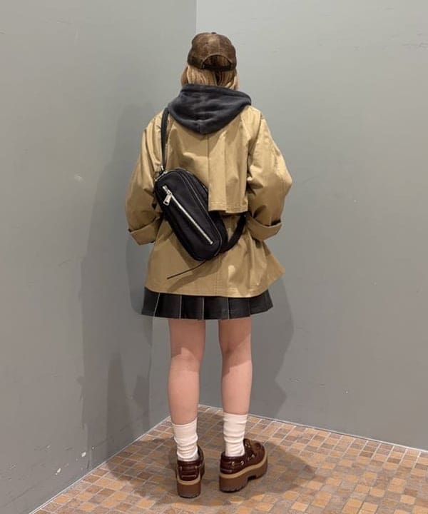 まゆちゃんさんの「BEAMS WOMEN｜スウェット ジップ フーディー」を使ったコーディネート