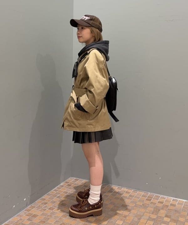 まゆちゃんさんの「BEAMS WOMEN｜スウェット ジップ フーディー」を使ったコーディネート