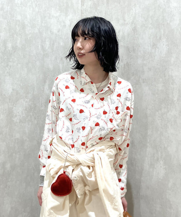 加歩さんの「BEAMS WOMEN｜【別注】PENNEY'S / シャツ」を使ったコーディネート