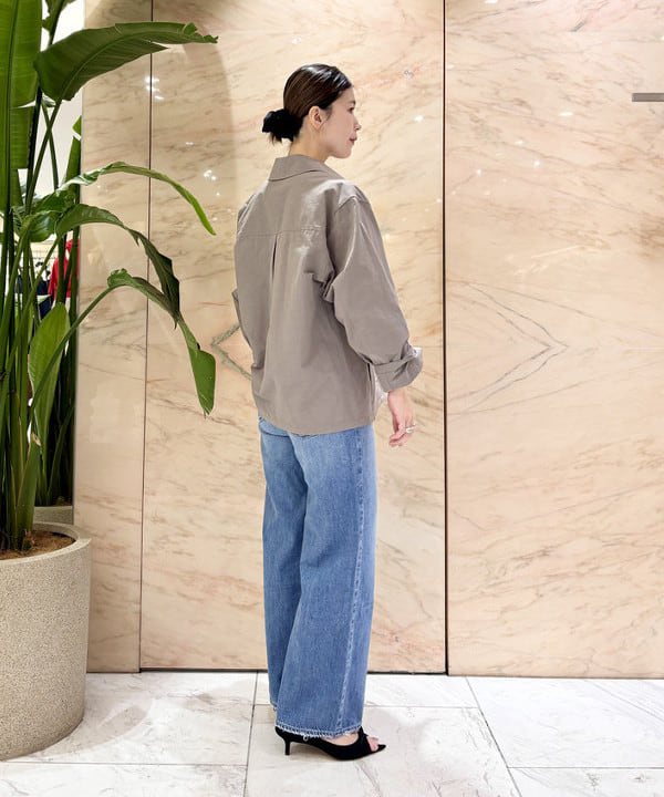 AONO SHIKAMAさんの「BEAMS WOMEN｜ナチュラル ワッシャー ブルゾン」を使ったコーディネート