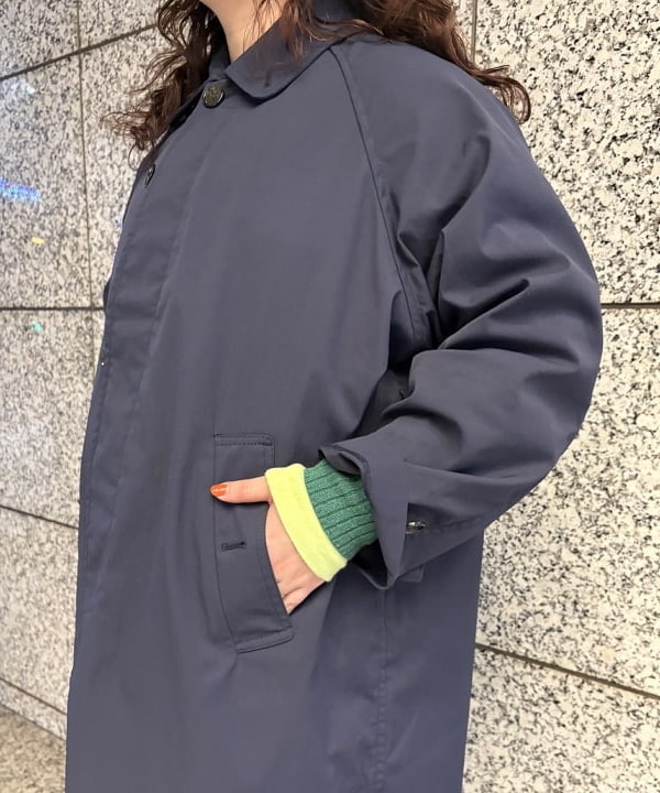 イガラシさんの「BEAMS WOMEN｜ソロテックス バルマカンコート」を使ったコーディネート