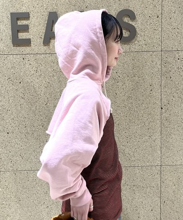 むりょさんの「BEAMS WOMEN｜スウェット ボレロ」を使ったコーディネート