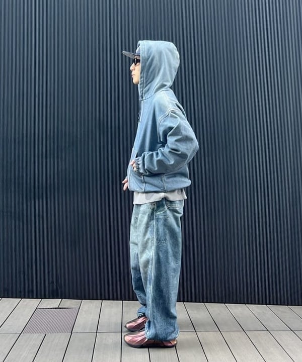 照田 拓史さんの「BEAMS WOMEN｜モック プリント フーディ」を使ったコーディネート