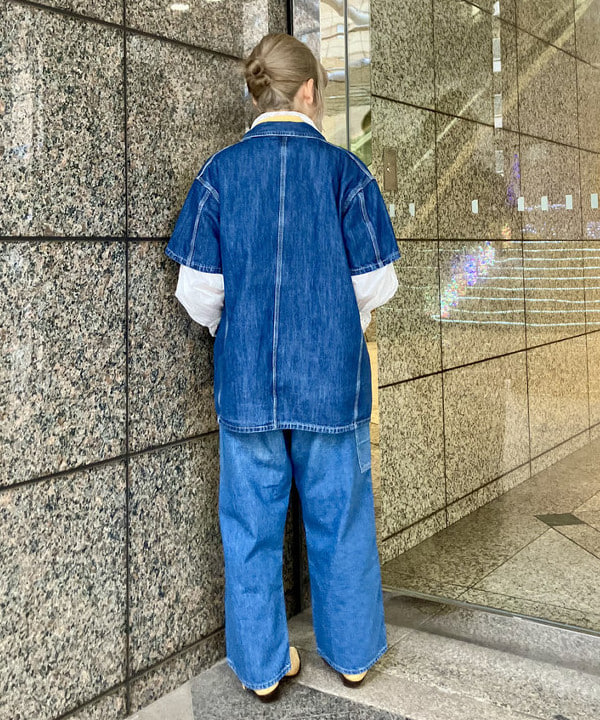 小原 もこさんの「BEAMS WOMEN｜ギンガムチェック ヘアピン 2セット」を使ったコーディネート