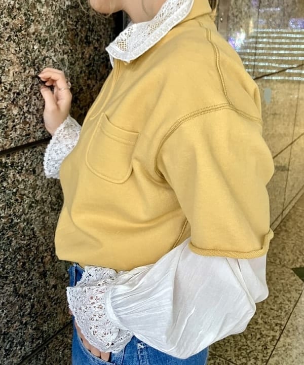 小原 もこさんの「BEAMS WOMEN｜ギンガムチェック ヘアピン 2セット」を使ったコーディネート