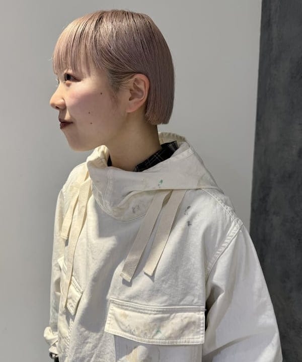yokoyama shionさんの「BEAMS WOMEN｜maturely / ブリーチ ストラップ ロングスリーブ」を使ったコーディネート