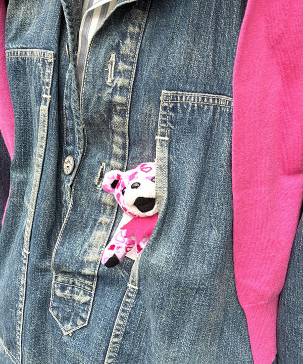 オカモト ミサキさんの「BEAMS WOMEN｜14ゲージ クルーネック カーディガン」を使ったコーディネート