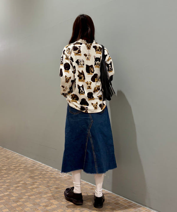 はやしあかねさんの「BEAMS WOMEN｜【別注】PENNEY'S / 総柄 シャツ」を使ったコーディネート