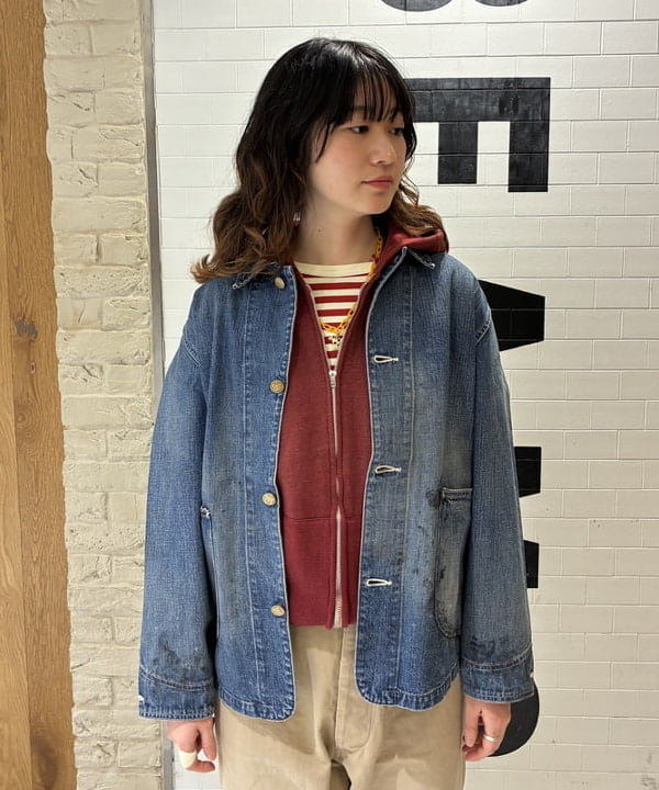 キラリさんの「BEAMS WOMEN｜【別注】Lee &times; maturely / ヴィンテージ ロコ ジャケット」を使ったコーディネート