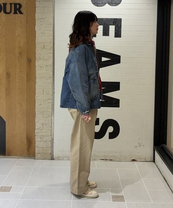 キラリさんの「BEAMS WOMEN｜【別注】Lee &times; maturely / ヴィンテージ ロコ ジャケット」を使ったコーディネート