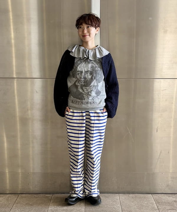 みりさんの「レース ニット ボレロ」を使ったコーディネート