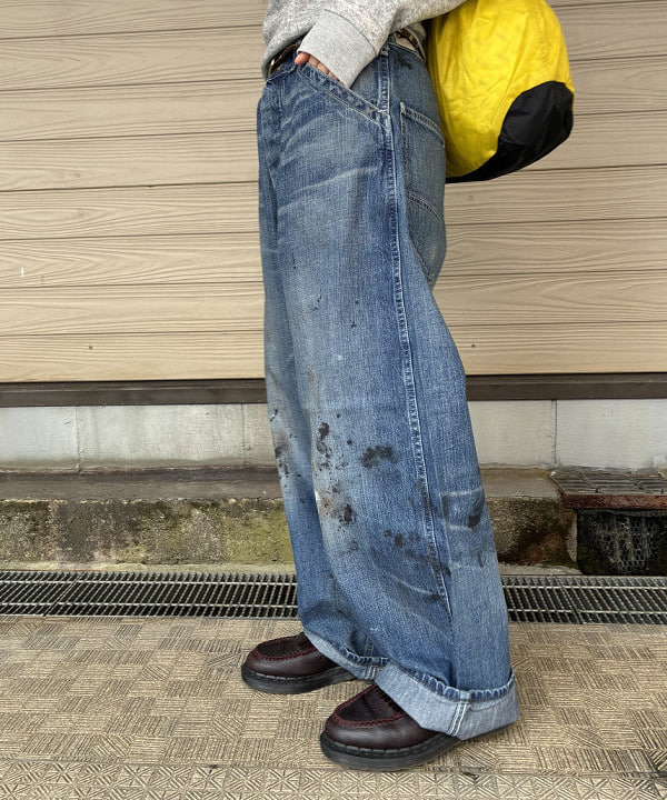 森川 夏衣さんの「BEAMS WOMEN｜【別注】Lee &times; maturely / ヴィンテージ ペインター パンツ」を使ったコーディネート