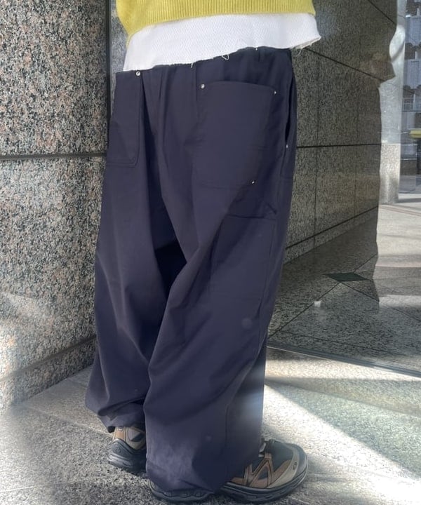 菊田 悠さんの「BEAMS WOMEN｜5ゲージ ガーメントダイ クルーネックニット」を使ったコーディネート