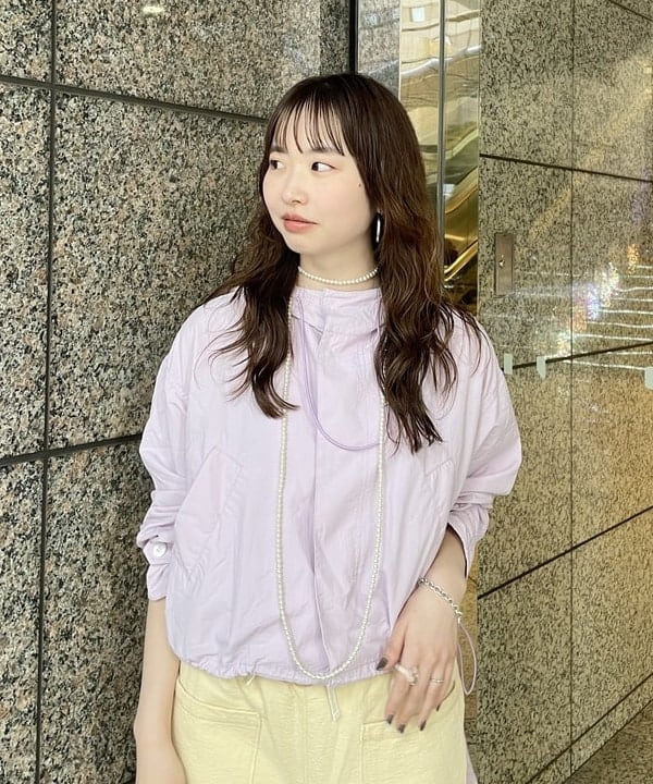 reiさんの「BEAMS WOMEN｜maturely / ナイロン ミリタリー ショート ブルゾン」を使ったコーディネート