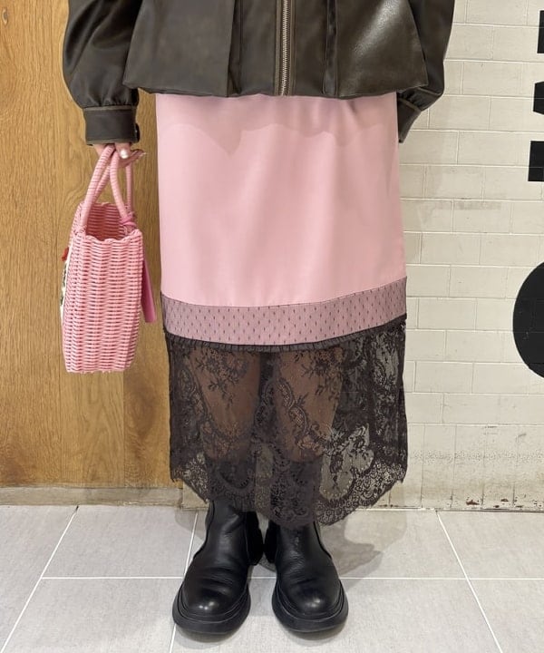 大石彩可さんの「BEAMS WOMEN｜フェイクレザー フライト ジャケット」を使ったコーディネート