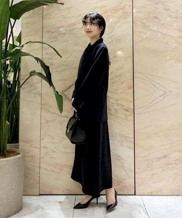 中丸　栞さんの「BEAMS WOMEN｜ソフト ボクシー ジャケット＊」を使ったコーディネート