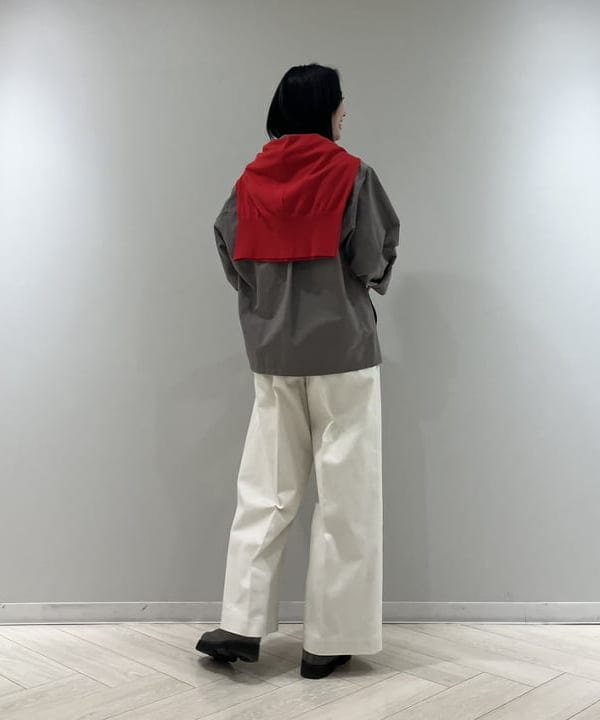 nodokaさんの「BEAMS WOMEN｜AK+1 / 16ゲージ スビンコットン Vネック カーディガン」を使ったコーディネート