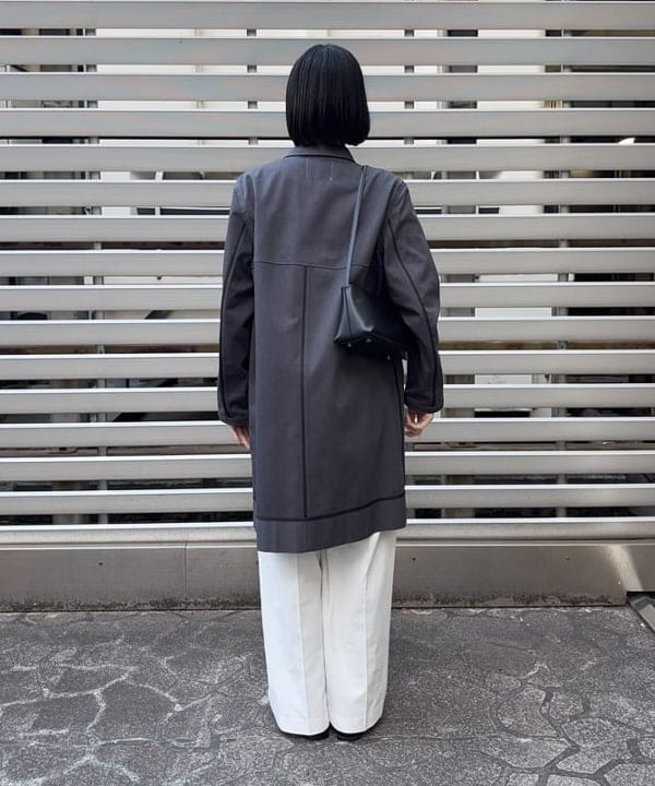 Kanaeさんの「BEAMS WOMEN｜AK+1 / バルカラー コート」を使ったコーディネート