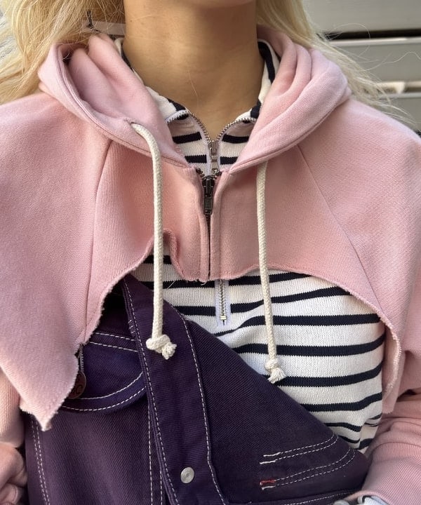 MATSUMOTO AMIさんの「BEAMS WOMEN｜スウェット ボレロ」を使ったコーディネート