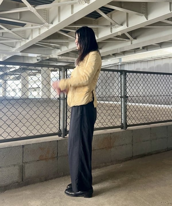 翔さんの「BEAMS WOMEN｜RIB レイヤード カーディガン」を使ったコーディネート