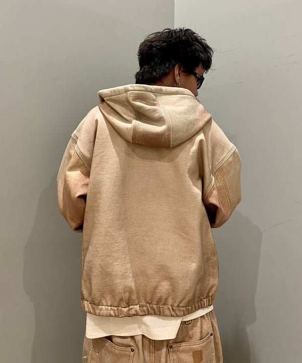 はるひむさんの「BEAMS WOMEN｜モック プリント フーディ」を使ったコーディネート