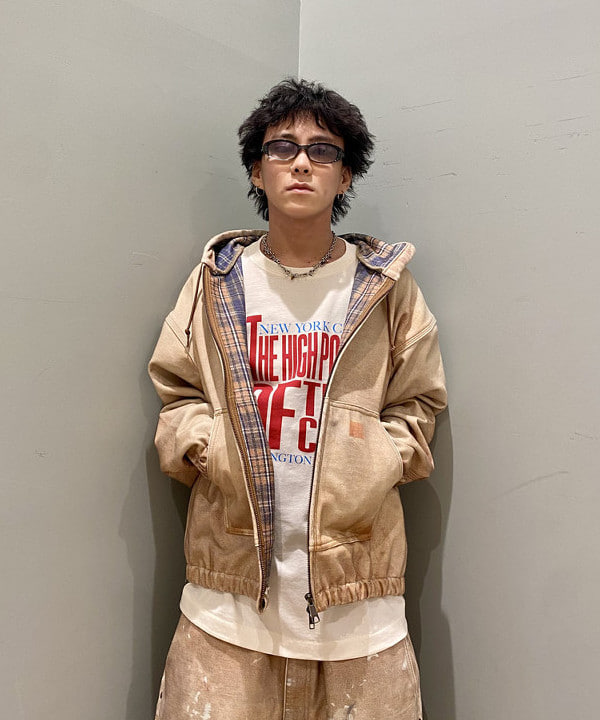 はるひむさんの「BEAMS WOMEN｜モック プリント フーディ」を使ったコーディネート