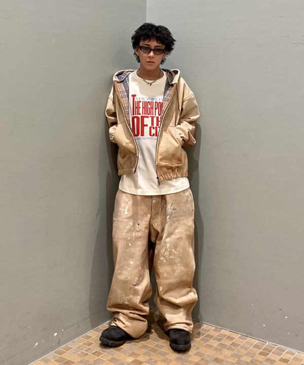 はるひむさんの「BEAMS WOMEN｜モック プリント フーディ」を使ったコーディネート