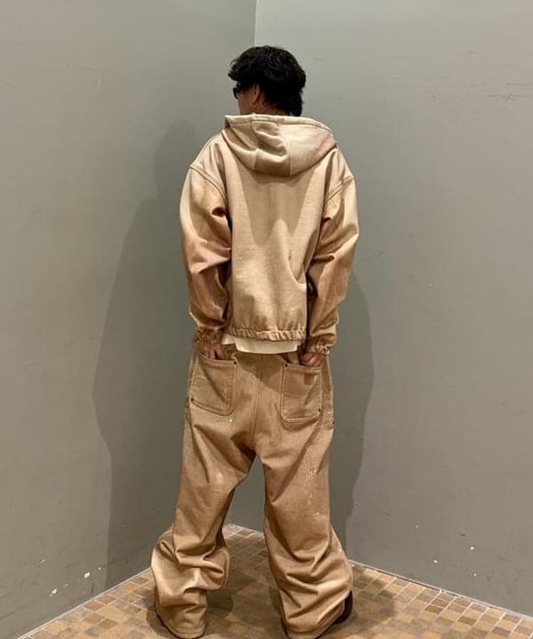 はるひむさんの「BEAMS WOMEN｜モック プリント フーディ」を使ったコーディネート