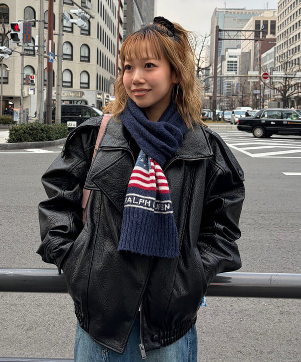 まゆちゃんさんの「BEAMS WOMEN｜シルバー 6cm フープピアス」を使ったコーディネート