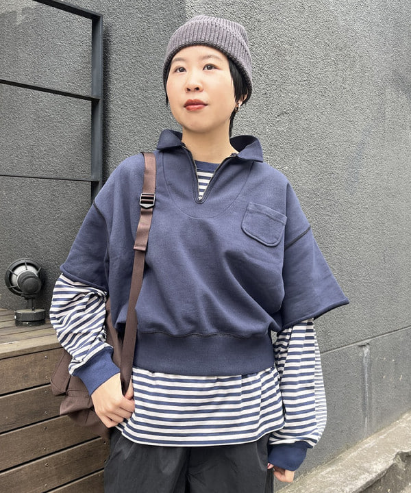 ミナミマリコさんの「BEAMS WOMEN｜TNFP_MTWD_B/P_SP」を使ったコーディネート