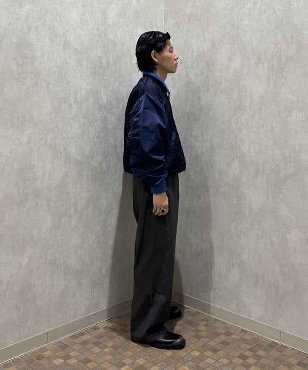 配島 孝明さんの「BEAMS WOMEN｜【ワイドフィット】クレイジー MA-1」を使ったコーディネート