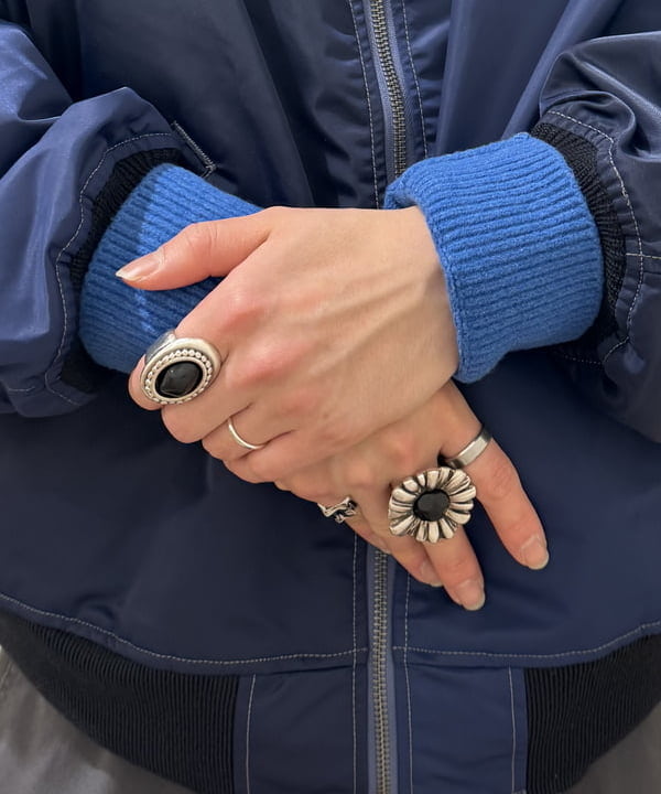 配島 孝明さんの「BEAMS WOMEN｜【ワイドフィット】クレイジー MA-1」を使ったコーディネート