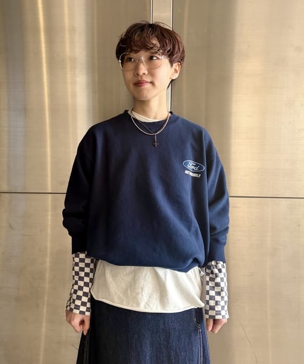 みりさんの「【別注】GOOD ROCK SPEED / Ford スウェット」を使ったコーディネート