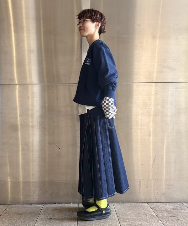 みりさんの「【別注】GOOD ROCK SPEED / Ford スウェット」を使ったコーディネート