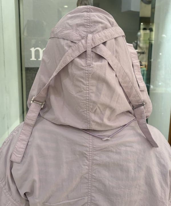 大石彩可さんの「BEAMS WOMEN｜maturely / ナイロン ミリタリー ショート ブルゾン」を使ったコーディネート