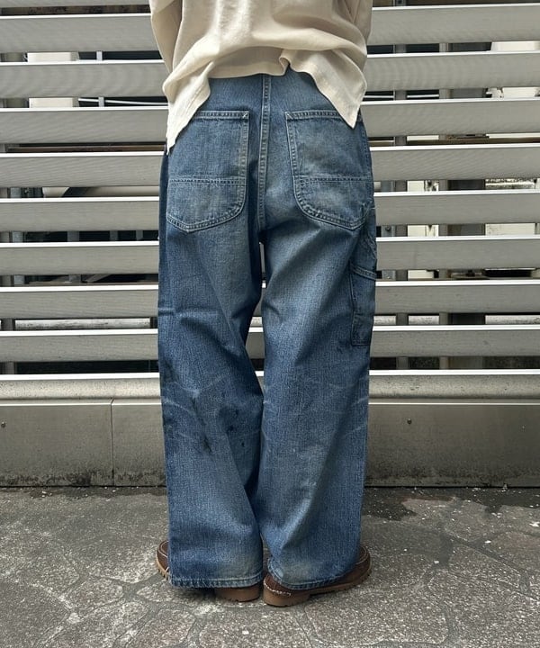 MATSUMOTO AMIさんの「BEAMS WOMEN｜【別注】Lee &times; maturely / ヴィンテージ ペインター パンツ」を使ったコーディネート