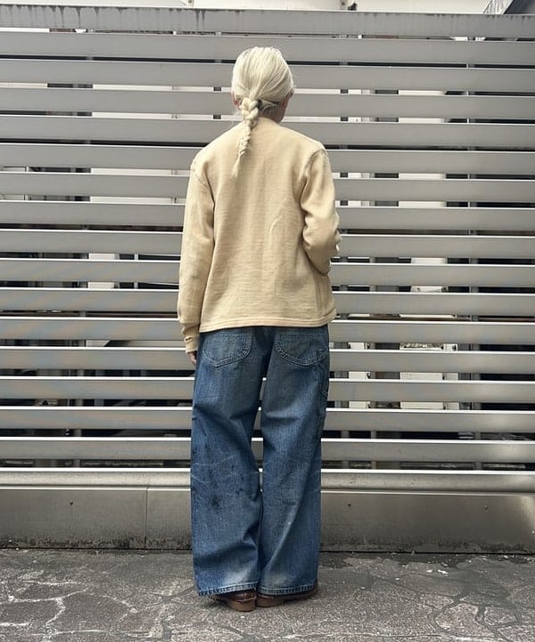 MATSUMOTO AMIさんの「BEAMS WOMEN｜【別注】Lee &times; maturely / ヴィンテージ ペインター パンツ」を使ったコーディネート